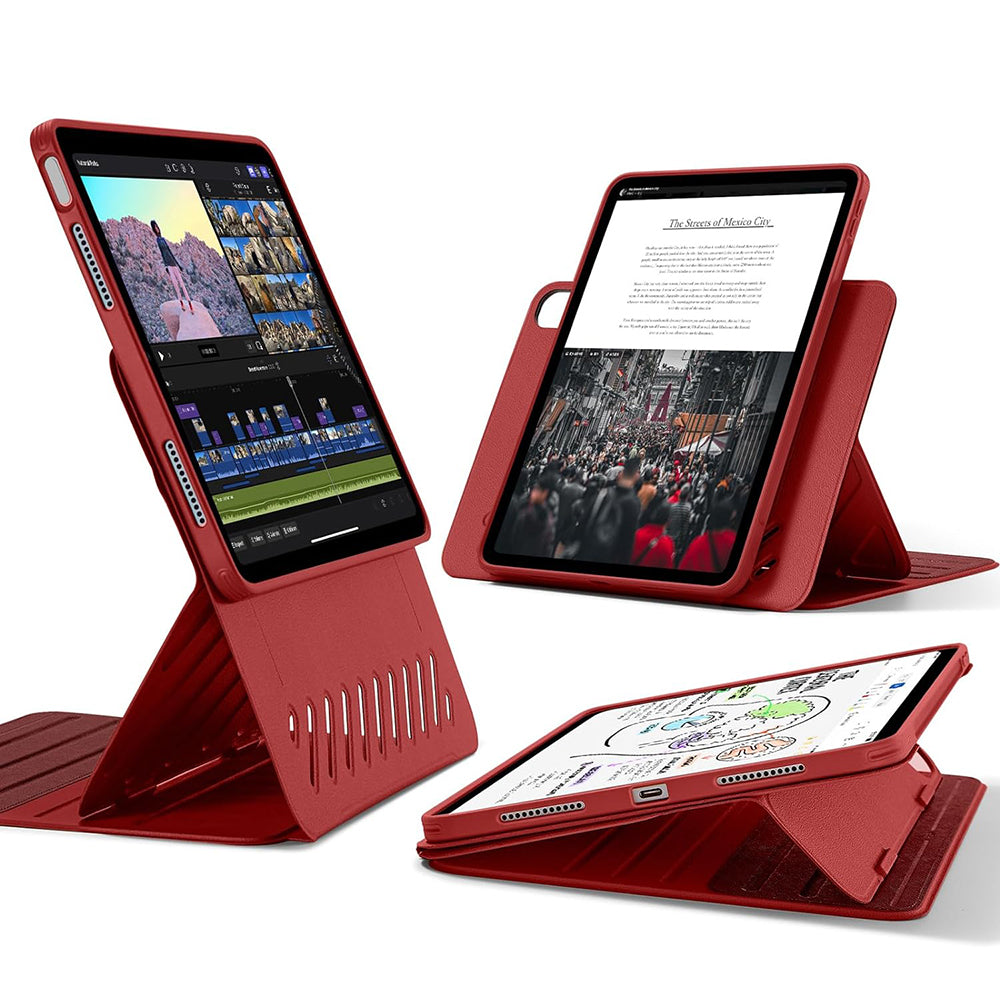 Case for Apple iPad Air 11 (2026) / iPad Air 11 (2025) / Air 11 (2024) / Air (2022) / Air (2020), ESR, Shift, Red