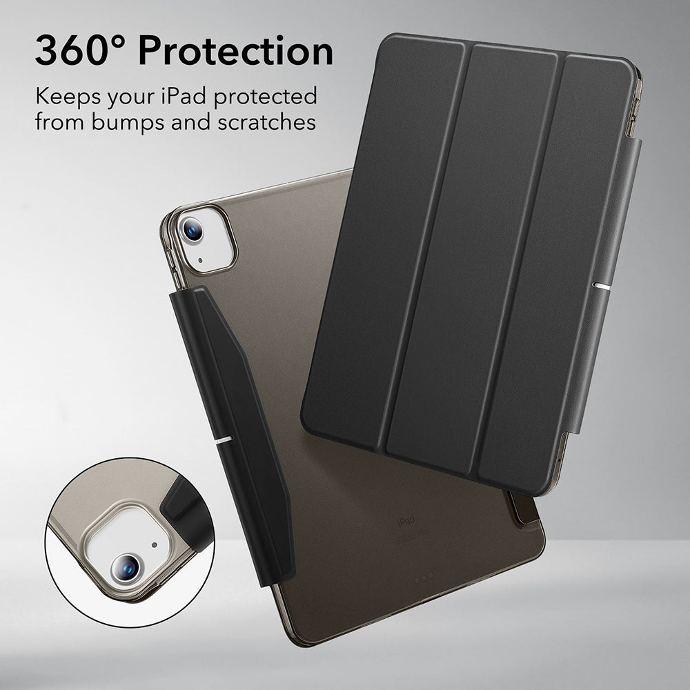 Case for Apple iPad Air 13 (2025) / Air 13 (2024), ESR, Ascend Trifold, Satin Black