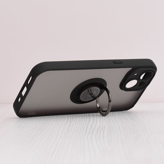 Hülle für Apple iPhone 14, Techsuit, Glinth, Schwarz
