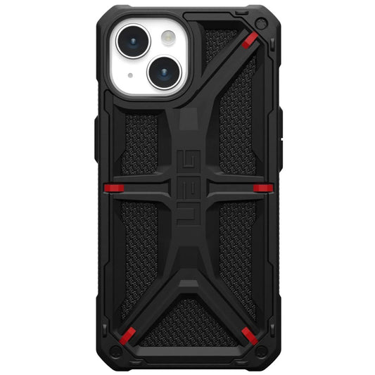 Hülle für Apple iPhone 15 Plus, Urban Armor Gear, Monarch Kevlar, Schwarz