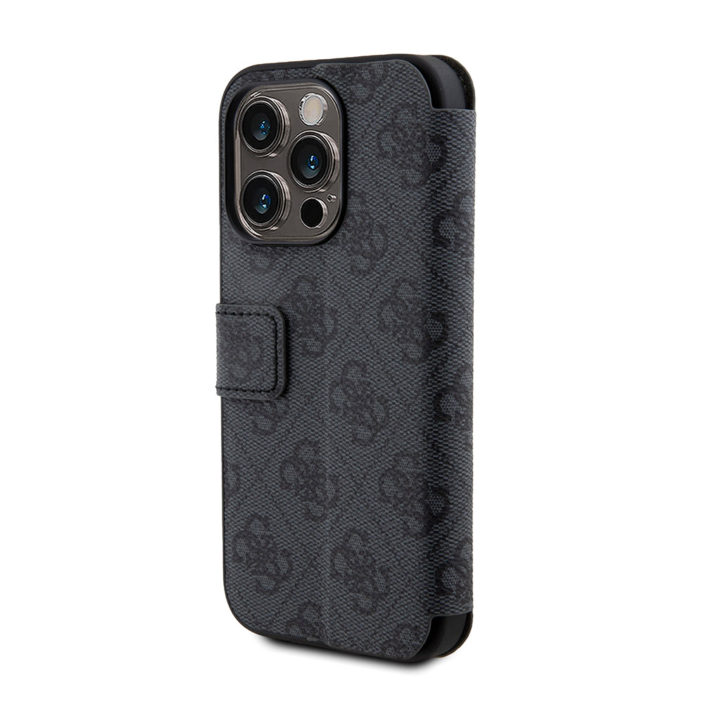 Case for Apple iPhone 15 Pro, Guess, 4G Book, Grey