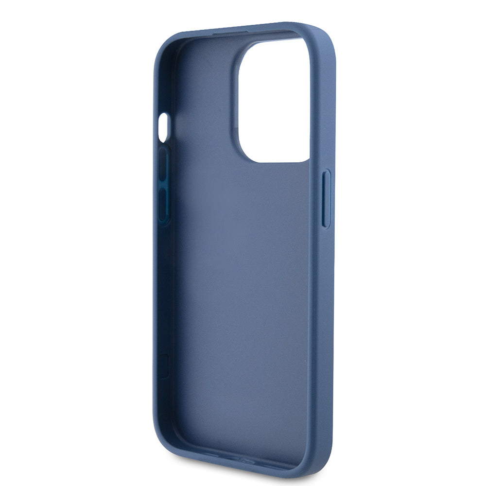 Hülle für Apple iPhone 15 Pro, Guess, 4G Stripe, Blau
