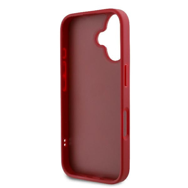 Case for Apple iPhone 16, Karl Lagerfeld, Diagonal Quilted Script, Pink