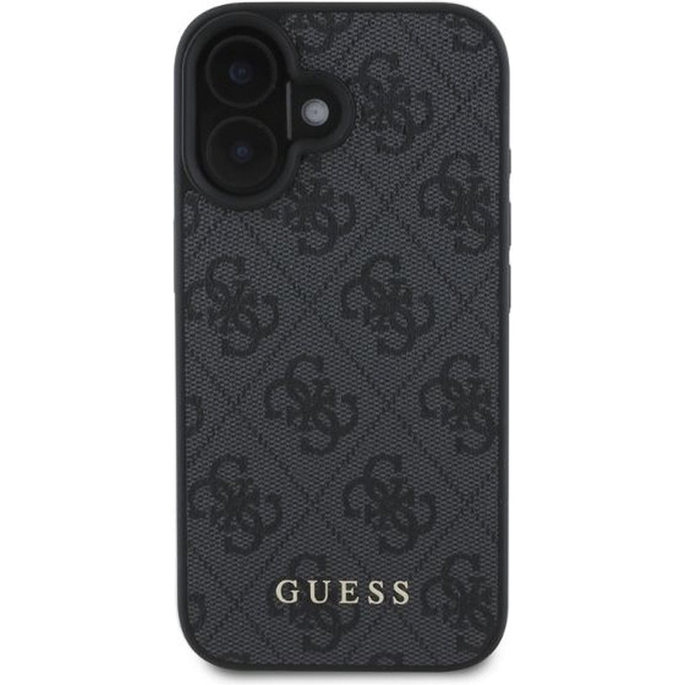 Hülle für Apple iPhone 16 Plus, Guess, 4G Classic, Schwarz