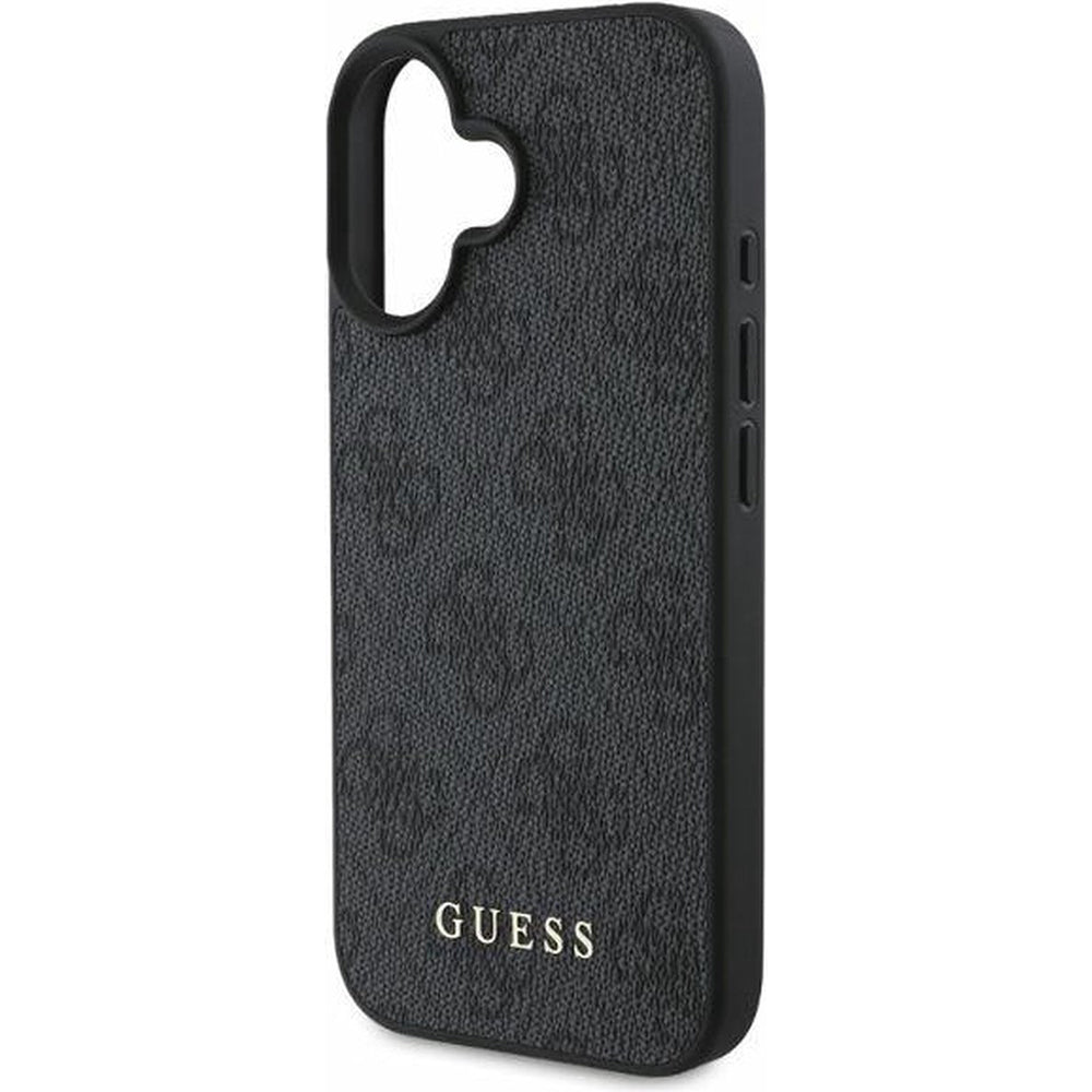 Hülle für Apple iPhone 16 Plus, Guess, 4G Classic, Schwarz