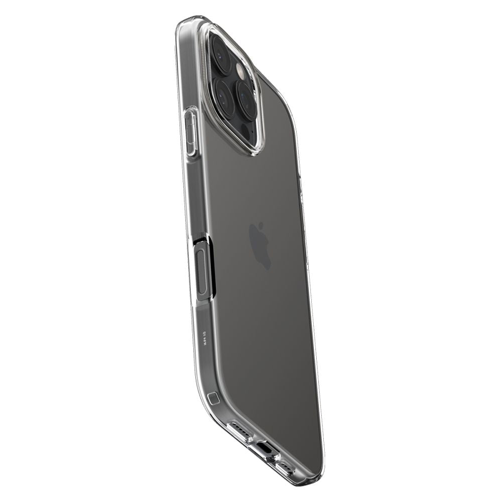 Hülle für Apple iPhone 16 Pro, Spigen, Liquid Crystal, Transparent ACS08112