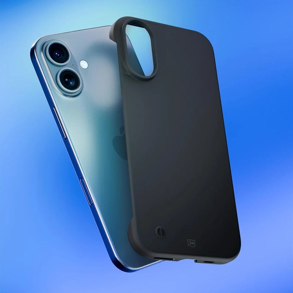 Case for Apple iPhone 17, 3MK, Just20g, Black