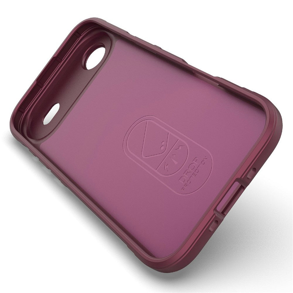 Hülle für Apple iPhone 17 Air, Techsuit, Magic Shield, Kirschrot