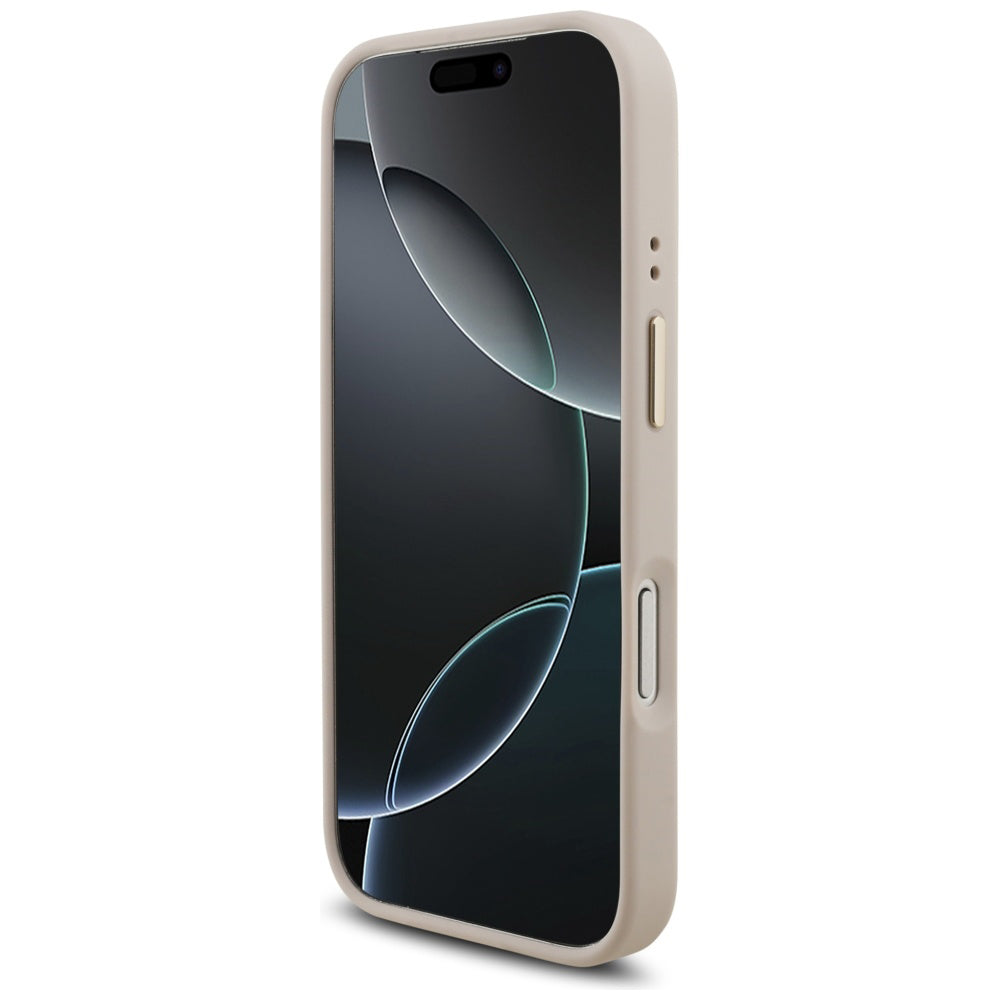 Hülle für Apple iPhone 17 Pro, Guess, Big 4G Logo Classic, Roségold