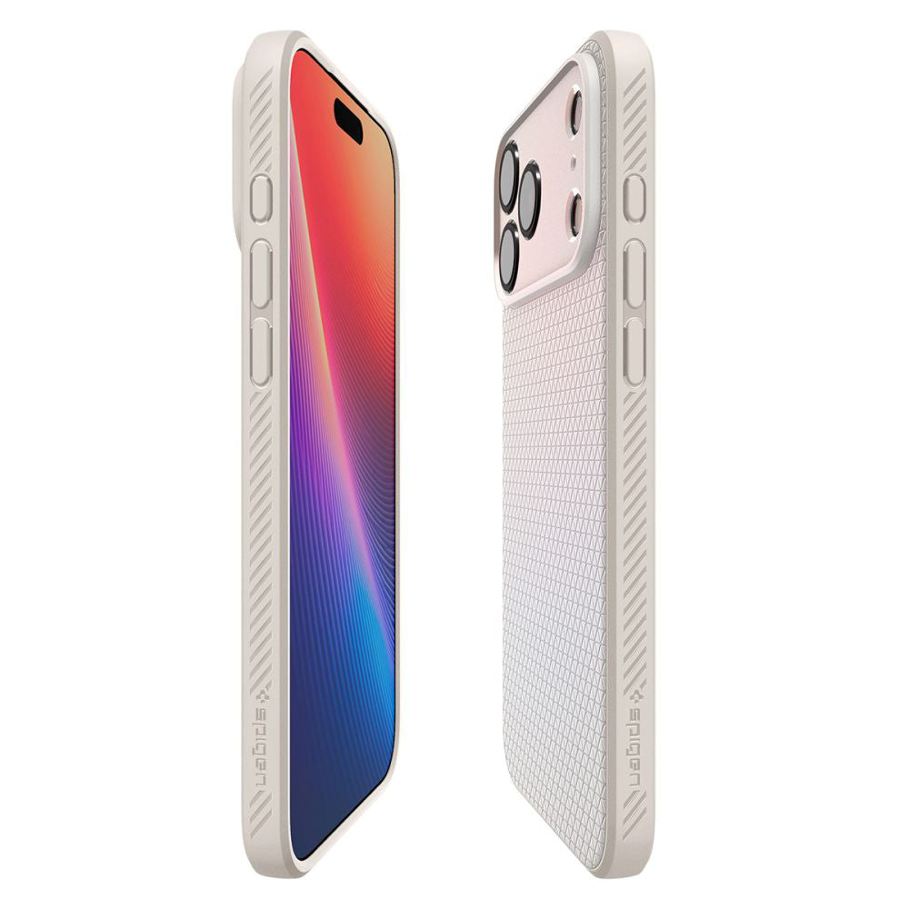 Hülle für Apple iPhone 17 Pro Max, Spigen, Liquid Air, Beige