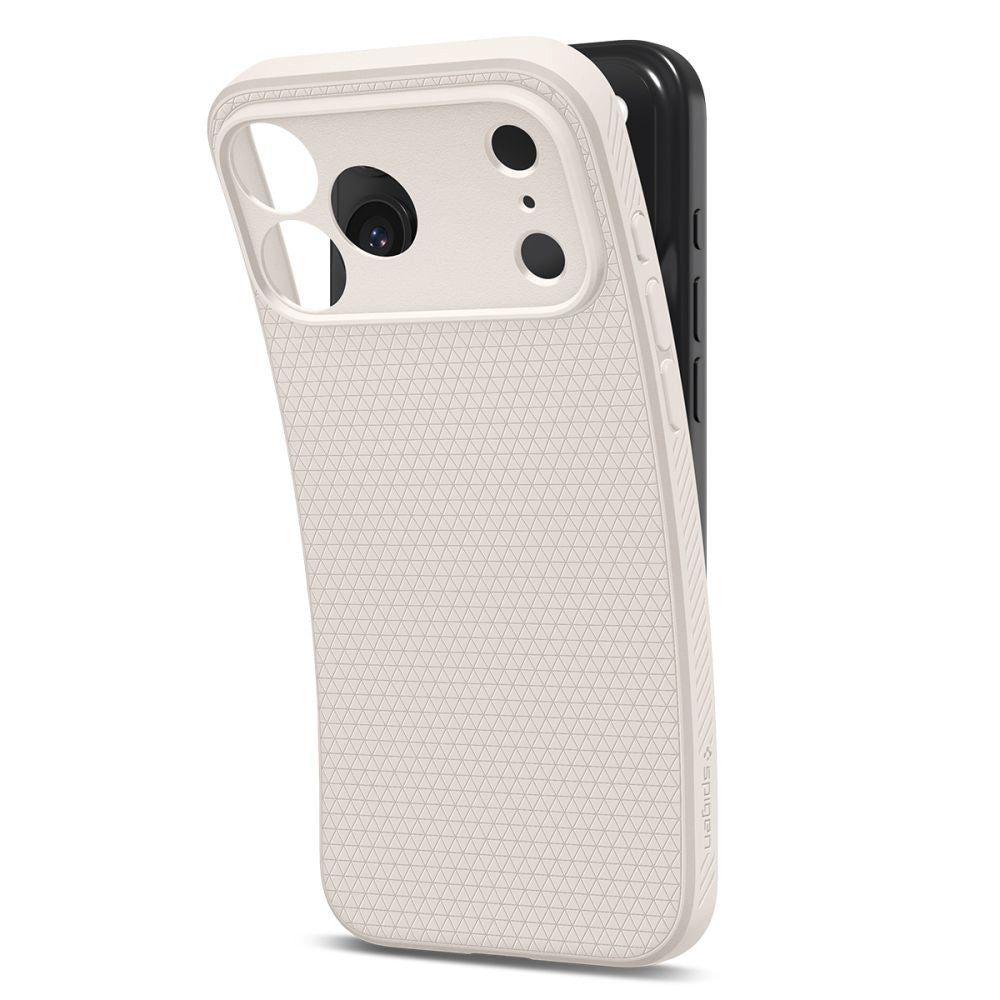 Hülle für Apple iPhone 17 Pro Max, Spigen, Liquid Air, Beige