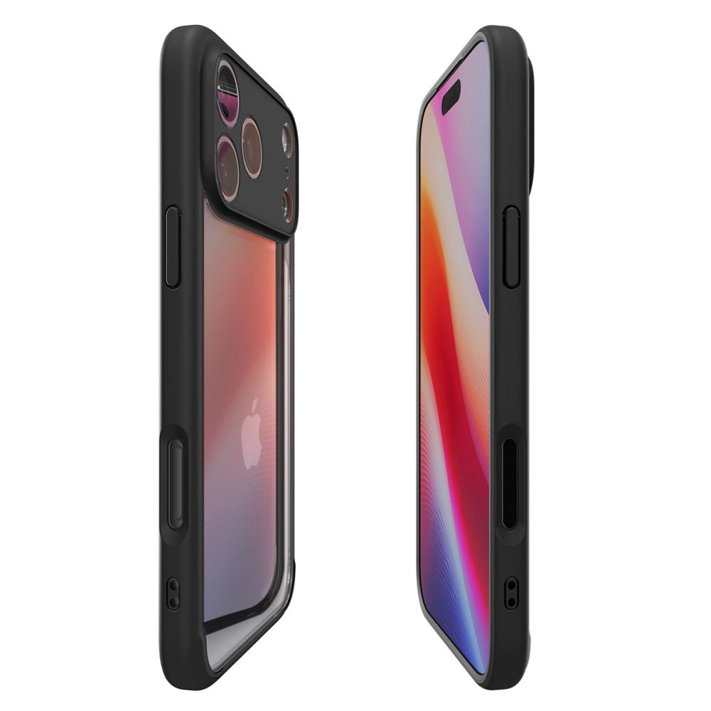 Case for Apple iPhone 17 Pro Max, Spigen, Ultra Hybrid, Matte Black ACS10279