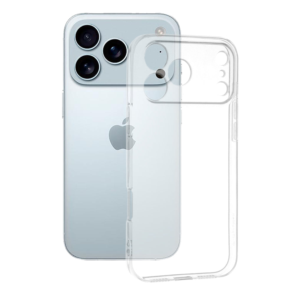 Hülle für Apple iPhone 17 Pro Max, Techsuit, Klar, Transparent