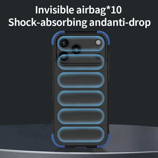 Hülle für Apple iPhone 17 Pro Max, Techsuit, Magic Shield, Blau