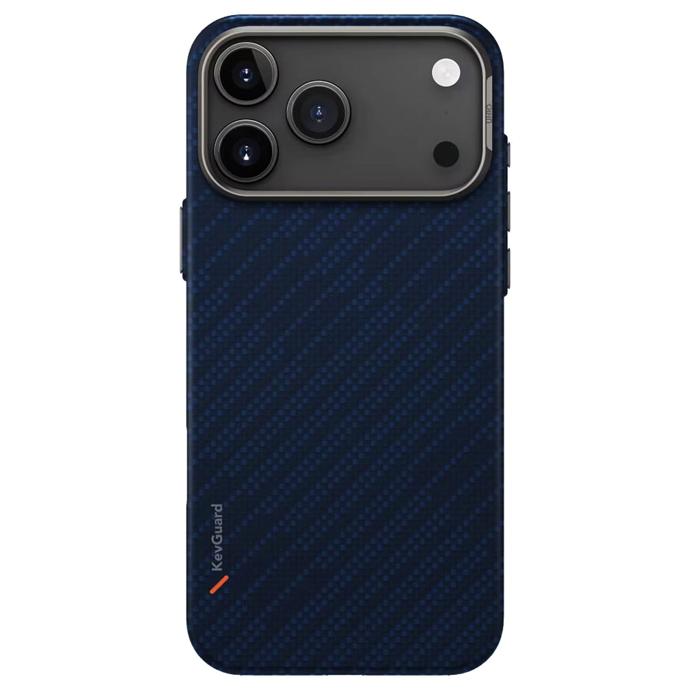 MagSafe Hülle für Apple iPhone 17 Pro Max, UNIQ, Keva MagClick, Denim