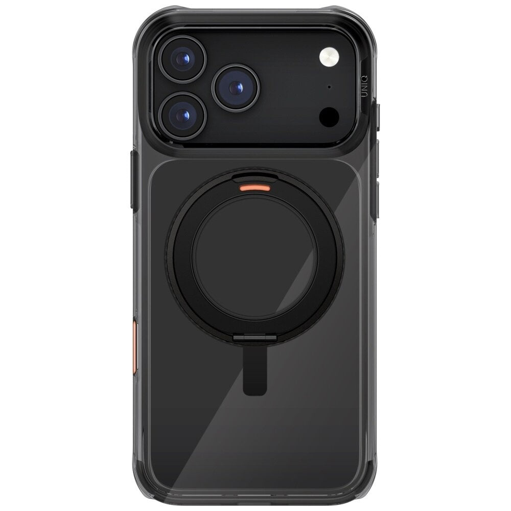 Hülle für Apple iPhone 17 Pro Max, UNIQ, Swivix, Schwarz