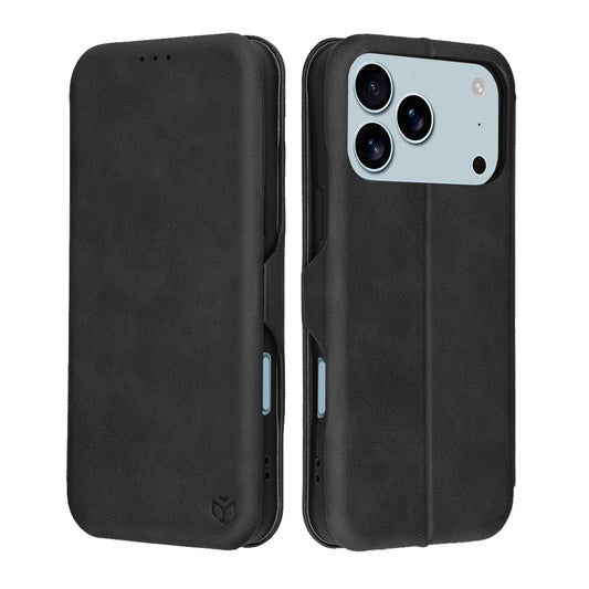 Hülle für Apple iPhone 17 Pro, Techsuit, Safe Wallet Plus, Schwarz