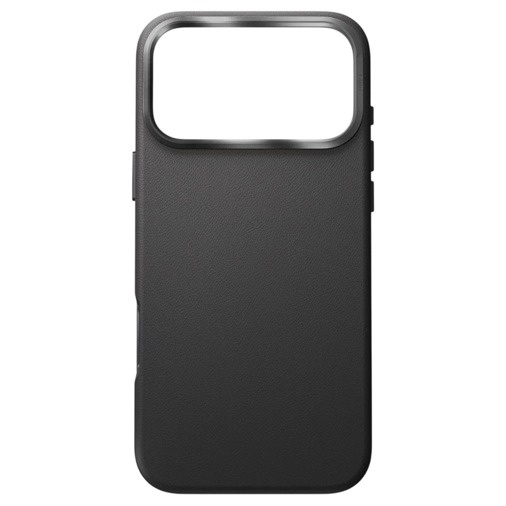 Hülle für Apple iPhone 17 Pro, UNIQ, Lyden Leatherette, Schwarz