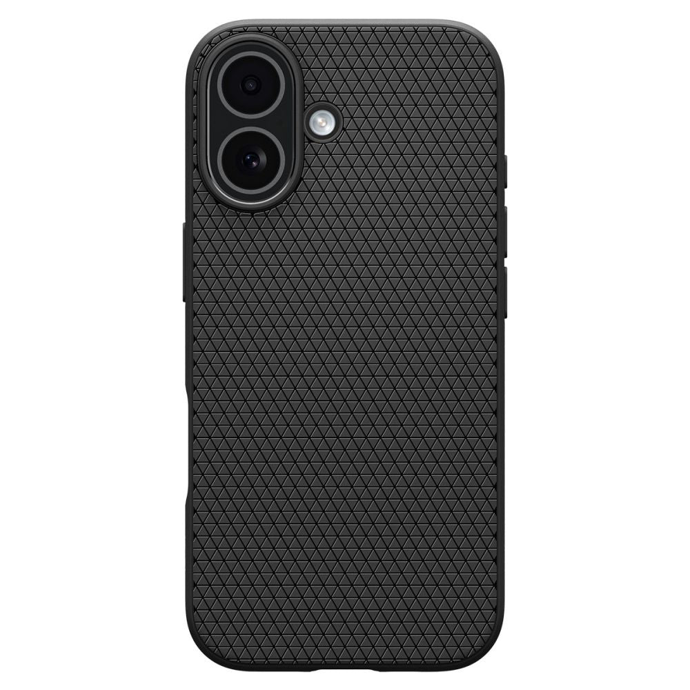 Hülle für Apple iPhone 17, Spigen, Liquid Air, Mattschwarz ACS10369