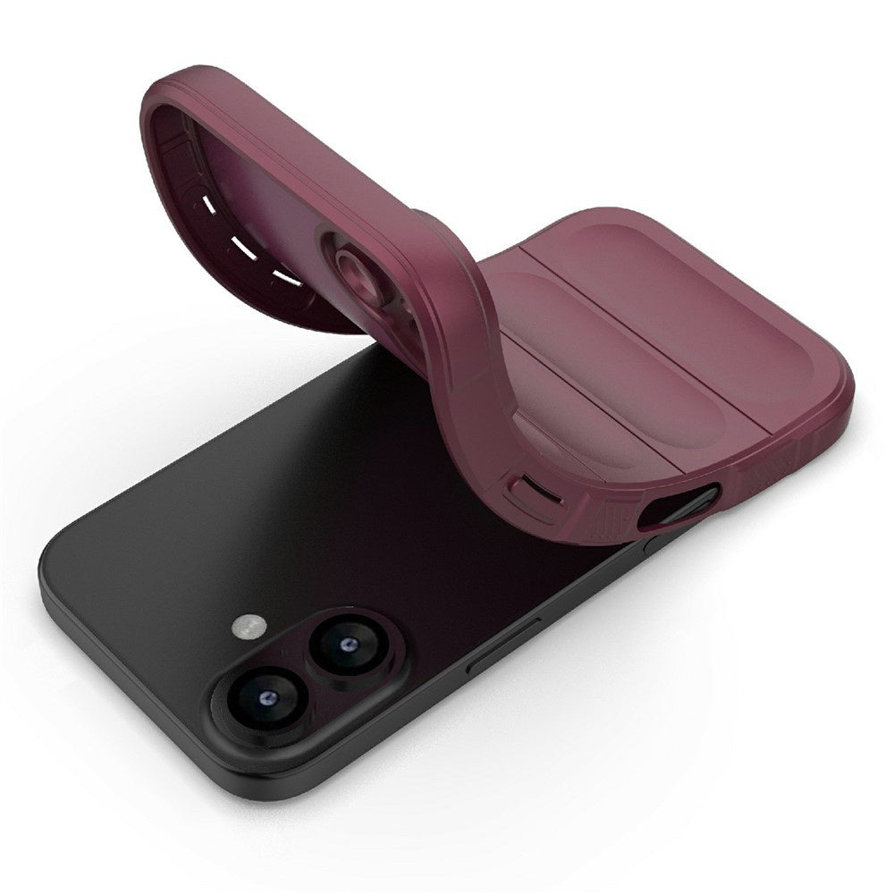 Hülle für Apple iPhone 17, Techsuit, Magic Shield, Kirschrot