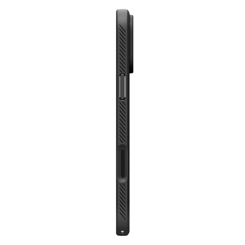 Hülle für Apple iPhone 18 Pro Max / 17 Pro Max, Spigen, Liquid Air, Matt Schwarz ACS12111