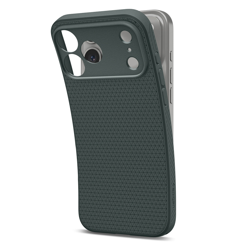 Hülle für Apple iPhone 18 Pro Max / 17 Pro Max, Spigen, Liquid Air, Grün ACS12113
