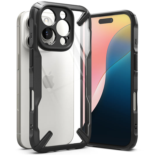 Tasche für Apple iPhone 16 Pro Max, Ringke, Fusion X, Schwarz