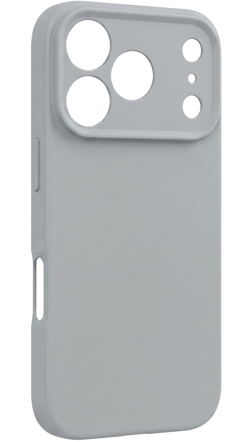 Hülle für Apple iPhone 17 Pro Max, OEM, Silikon, Grau