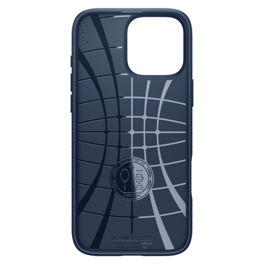 Tasche für Apple iPhone 16 Pro, Spigen, Liquid Air, Blau ACS08118