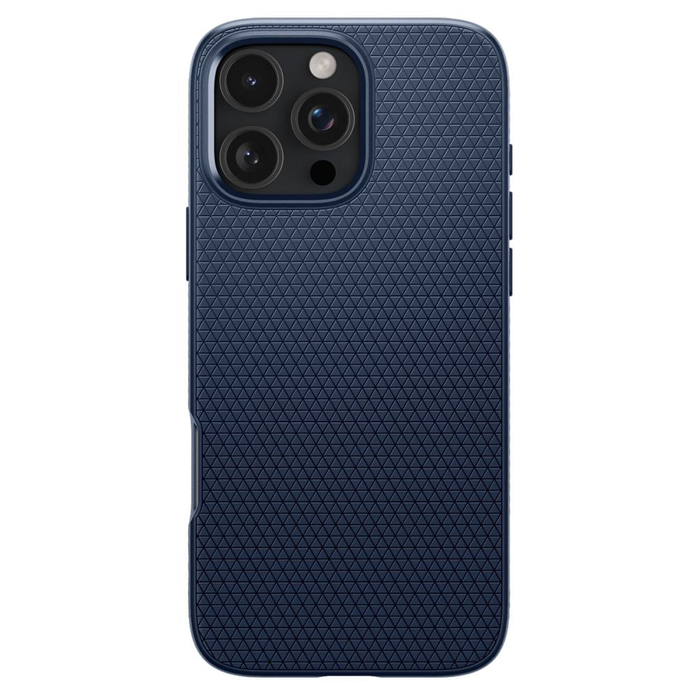 Tasche für Apple iPhone 16 Pro, Spigen, Liquid Air, Blau ACS08118