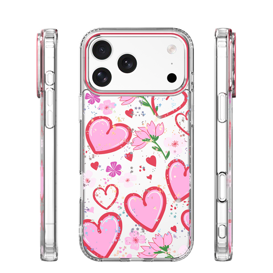 Hülle für Apple iPhone 14 Pro, OEM, Ultra Trendy Love 1, Mehrfarbig