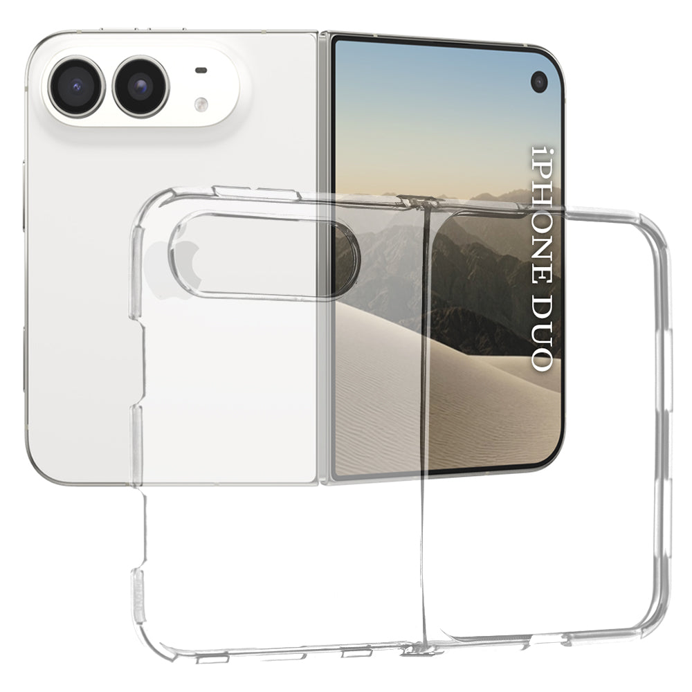 Hülle für Apple iPhone Duo, Techsuit, Klar, Transparent