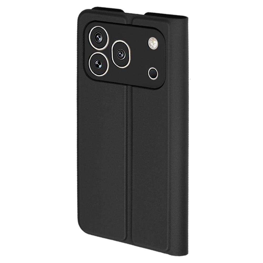 Hülle für Honor 600 Pro, Techsuit, Magskin Book, Schwarz