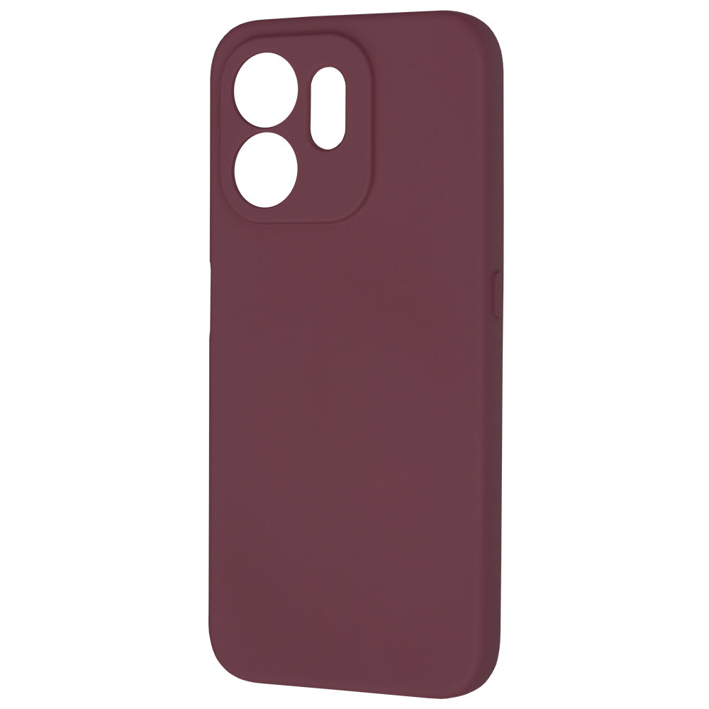 Hülle für Honor 600 Smart, Techsuit, SoftFlex, Weinrot