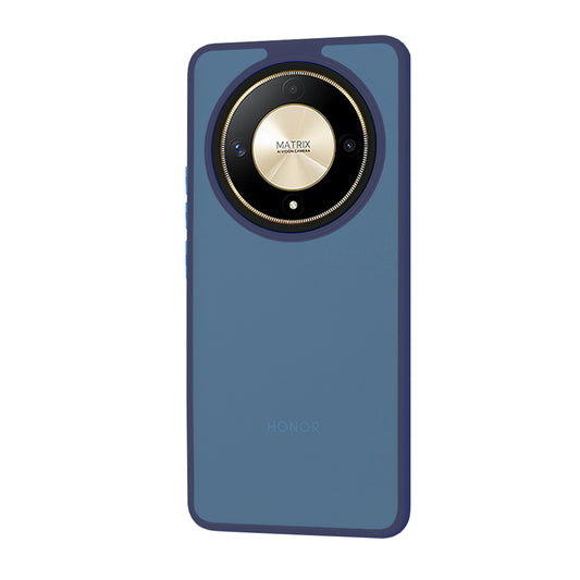 Hülle für Honor Magic6 Lite, Techsuit, HaloFrost, Marineblau