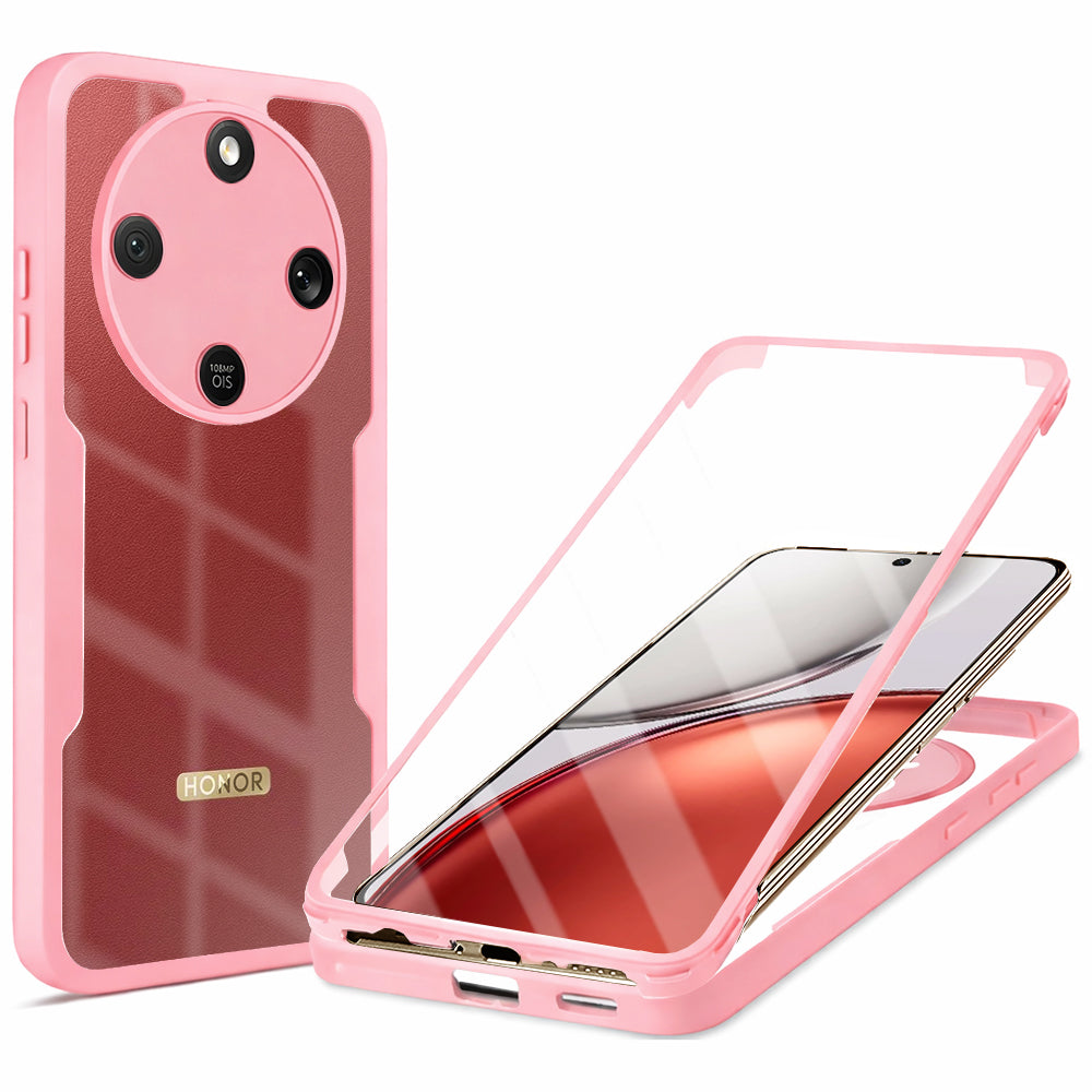 Hülle für Honor Magic8 Lite, Techsuit, ColorVerse 360, Rosa