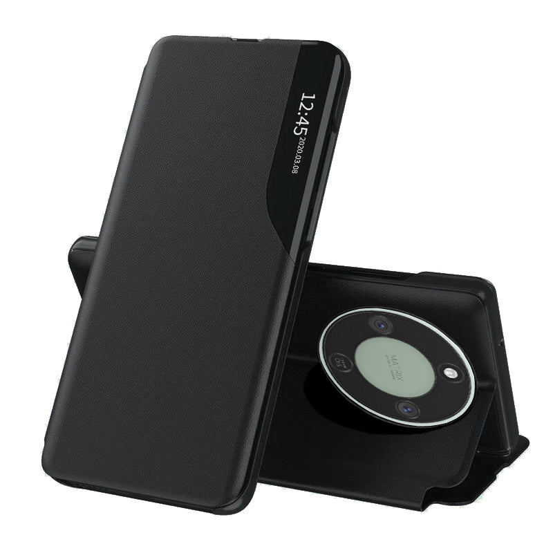 Hülle für Honor Magic8 Lite, Techsuit, eFold, Schwarz
