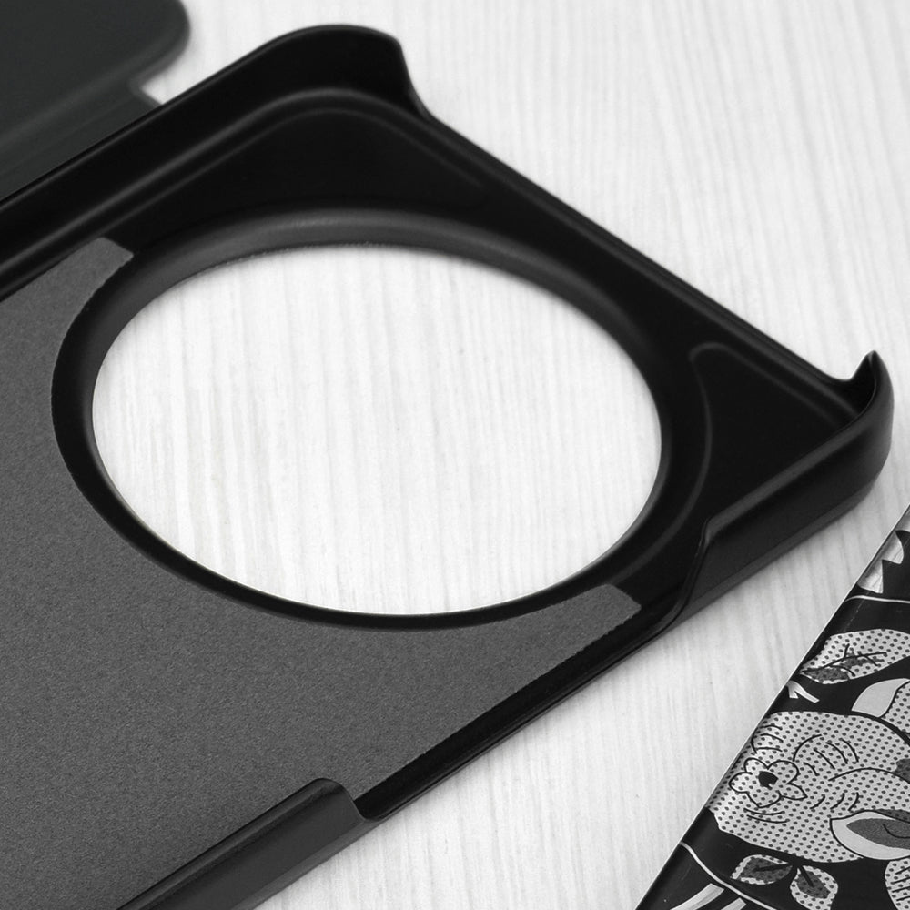 Hülle für Honor Magic8 Lite, Techsuit, eFold, Schwarz