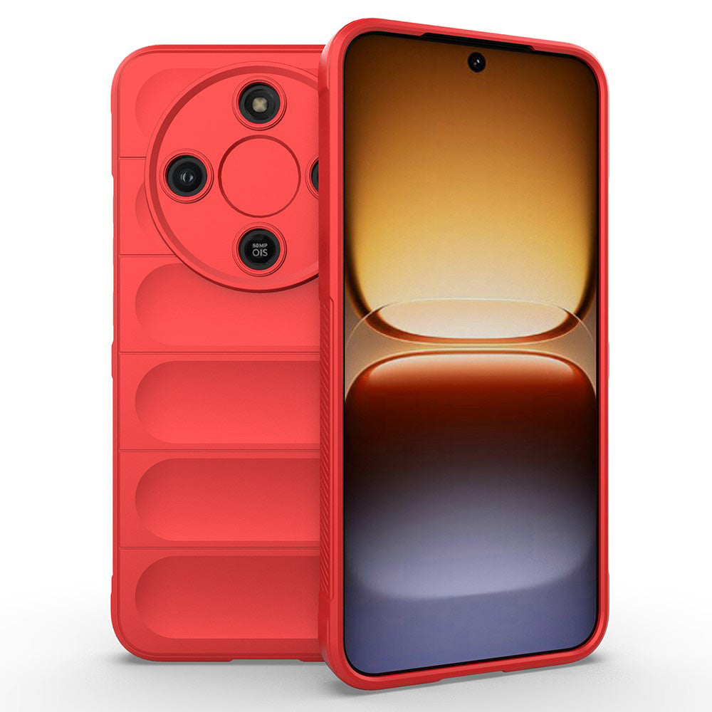 Hülle für Honor Magic8 Lite, Techsuit, Magic Shield, Rot