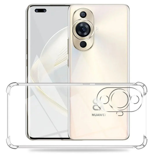 Hülle für Huawei nova 12s / nova 11, Techsuit, stoßfest klar, transparent