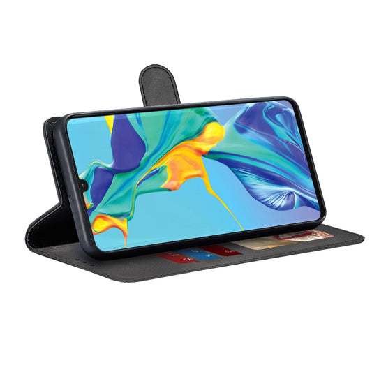 Hülle für Huawei P30 Pro New Edition / P30 Pro, Techsuit, Diary Book, Schwarz