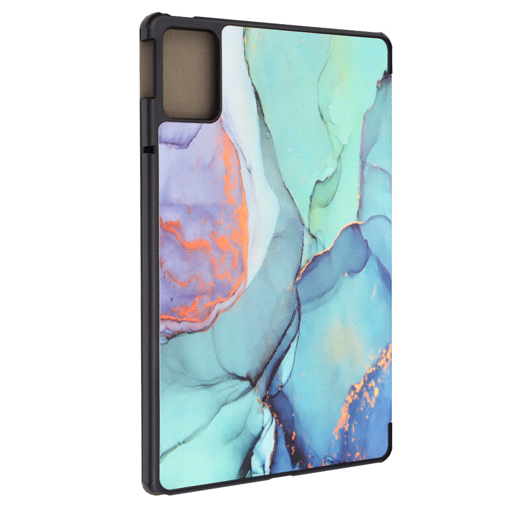 Hülle für Lenovo Idea Tab 11, Techsuit, FoldPro Green Time, Mehrfarbig