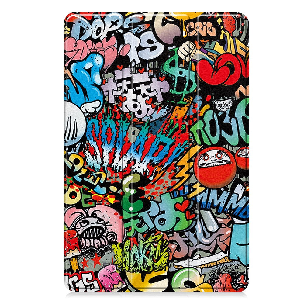 Hülle für Lenovo Idea Tab Plus, Techsuit, FoldPro Urban Vibe, Mehrfarbig