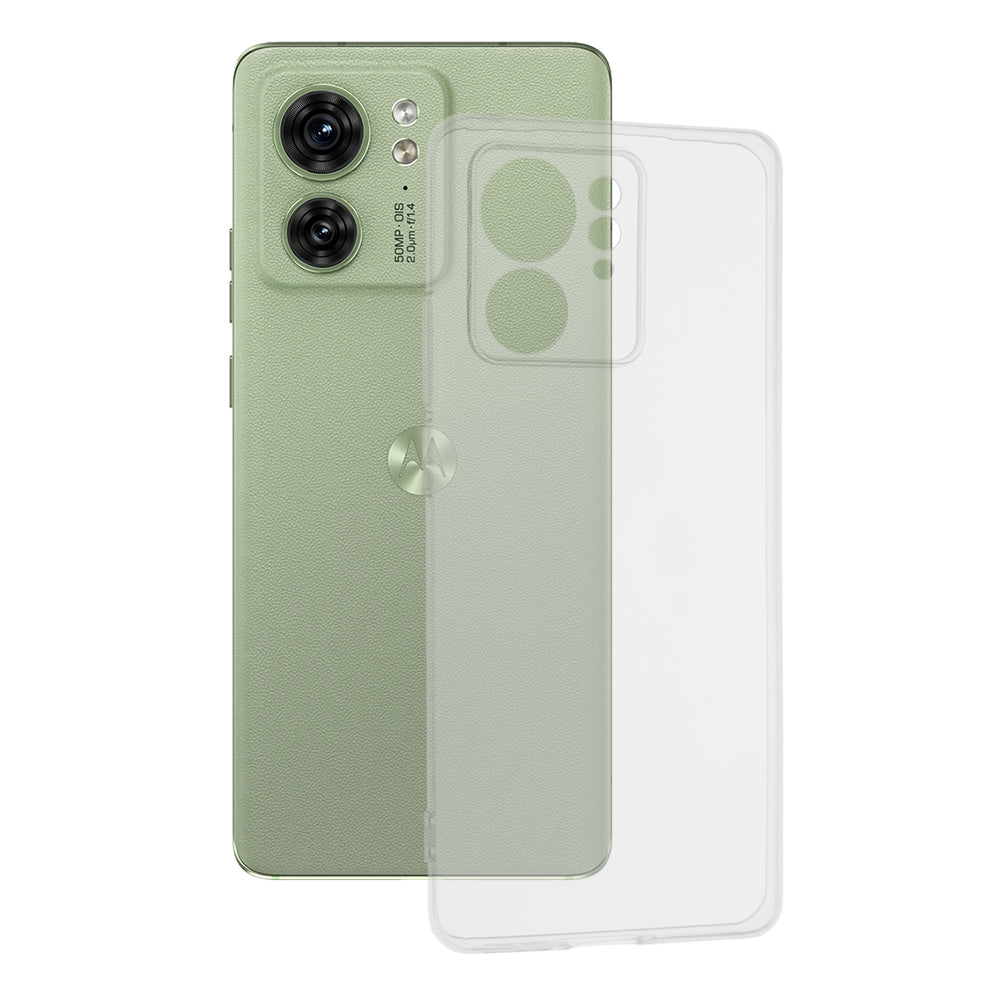 Hülle für Motorola Edge (2023) / Edge 40, Techsuit, Klar, Transparent
