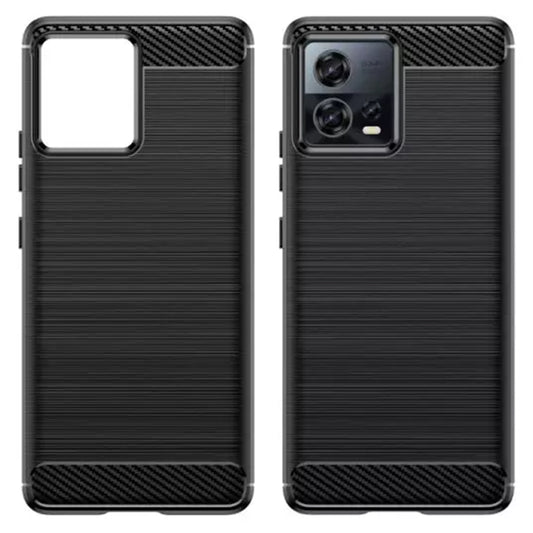 Case for Motorola Edge 30 Fusion, Techsuit, Carbon, Black