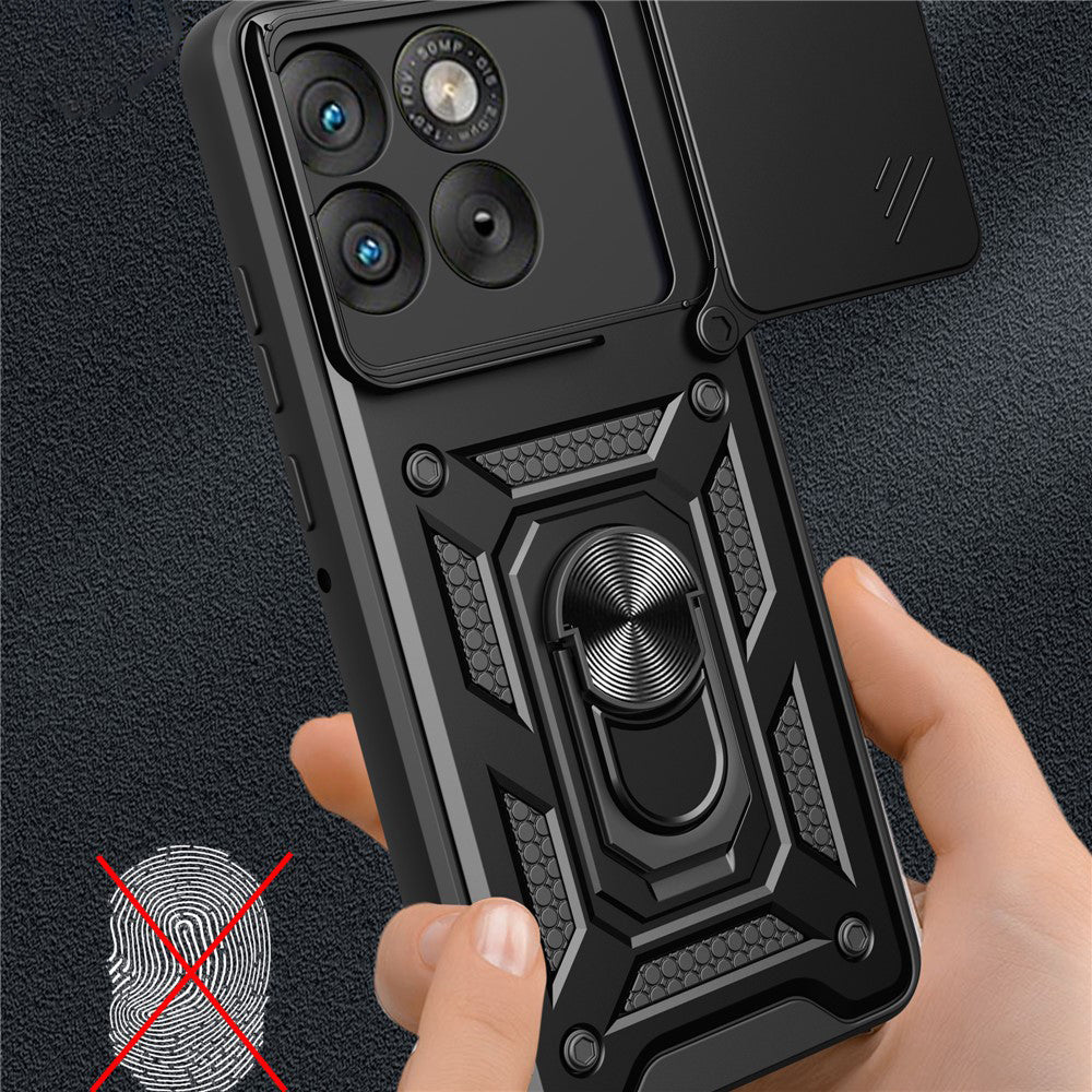 Hülle für Motorola Edge 70, Techsuit, CamShield, Roségold