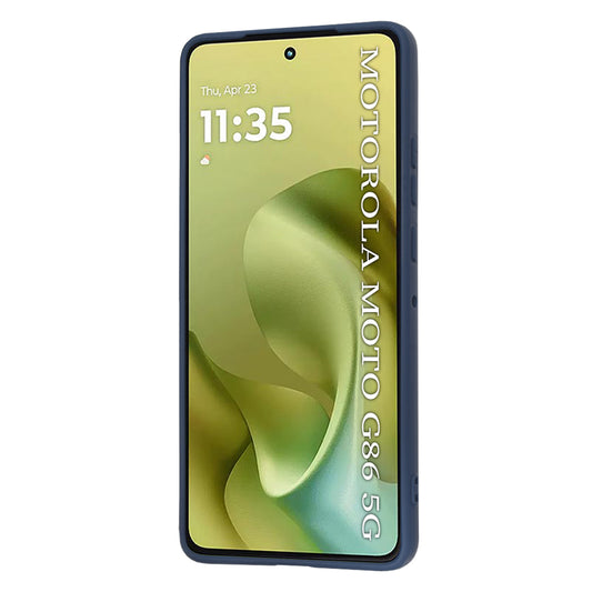 Hülle für Motorola Moto G86, Techsuit, SoftFlex, Marineblau