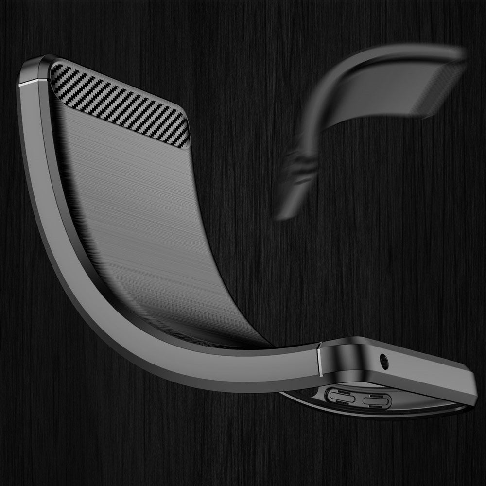 Hülle für OnePlus 15, Techsuit, Carbon, Schwarz
