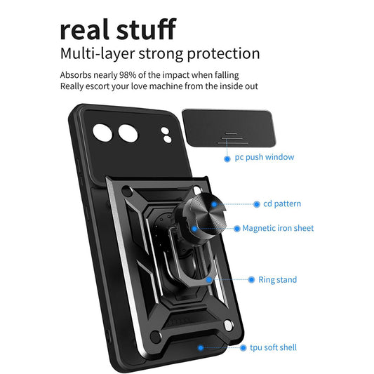Hülle für OnePlus Nord 4, Techsuit, CamShield, Blau