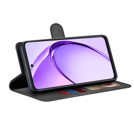 Hülle für Oppo A3 4G / A3, Techsuit, Diary Book, Schwarz